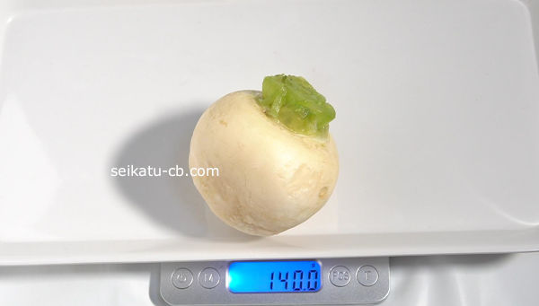 ��˿��������ʤӤ�����6���ܤνŤ���140.0g