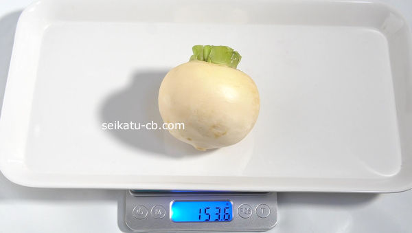 ��˿��������ʤӤ�����1�����ܤνŤ���153.6g