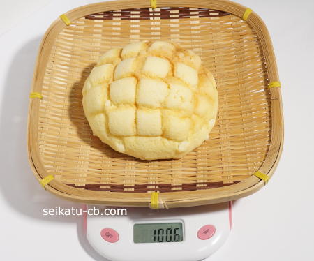 �ե��ߥ꡼�ޡ��ȤΥ����ѥ�1�ĤνŤ���100.6g