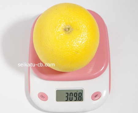 グレープフルーツの重さは1個、1玉、1房で何グラム、大きさやカロリー 