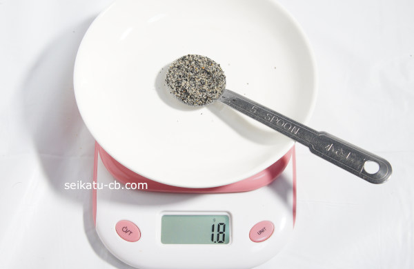 ¹õ¤¹¤ê¤´¤Þ¾®¤µ¤¸1ÇդνŤµ¤Ï1.8g