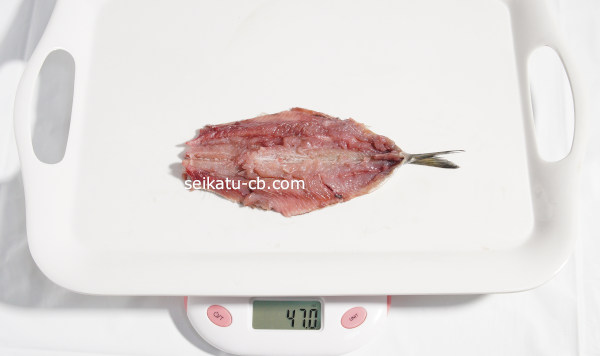 Ƭ����¡�������ä����路1ɤ�νŤ���47.0g