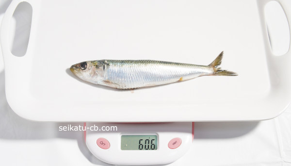 �����ʤ��路1ɤ�νŤ���60.6g