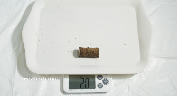 ���ܤ�5cm�νŤ���20g