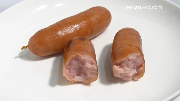 焼いたシャウエッセン